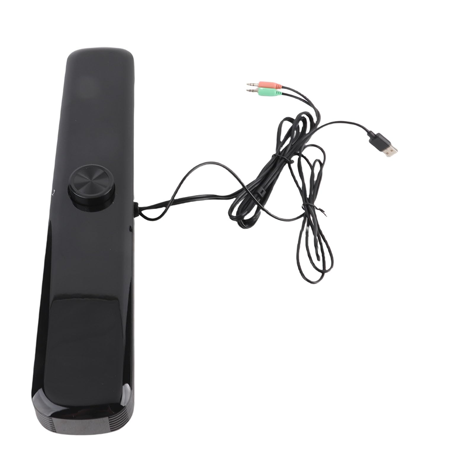 Wakects Barre de Son pour Ordinateur, 16,5 Pouces 3W Double Haut-Parleur