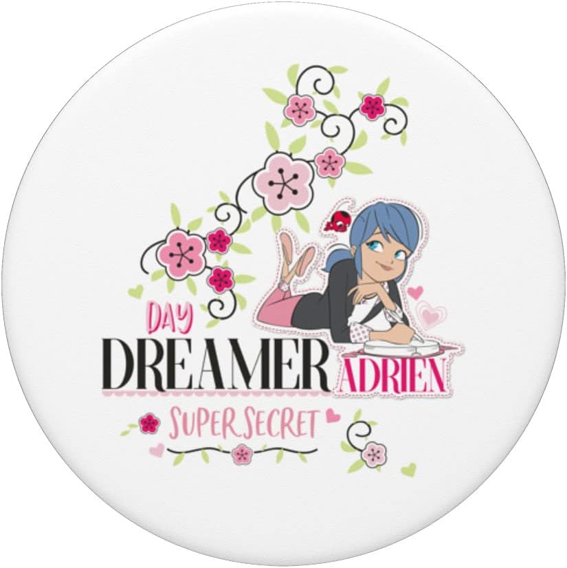 Miraculous Ladybug Charming Paris Day Dreamer Marinette PopSockets Swappable PopGrip