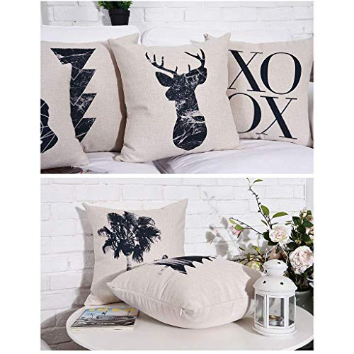 Coussin en coton et lin Snug Nordic Simplicity, confort premium