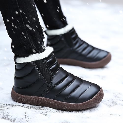 Girls' Boys' Snow Boots Winter Boots Cozy Fleece Snow Boots Warm Shoes Outdoor Short Booties Winter Snow Boot4