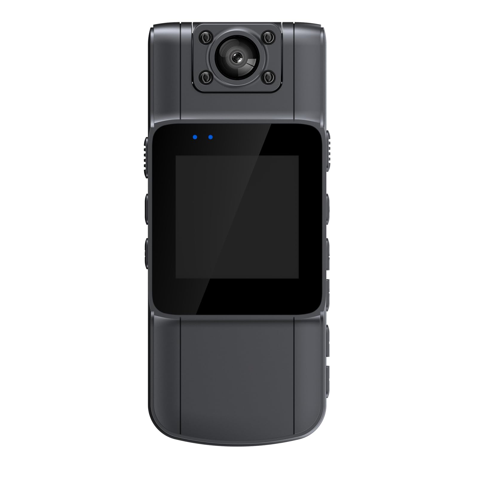 ljhnba Mini Body Camera Magnetic Back Clip Design 1080P Recorder Adjustable Lens for Delivery Personnel & Private Investigator Magnetic Absorption Design