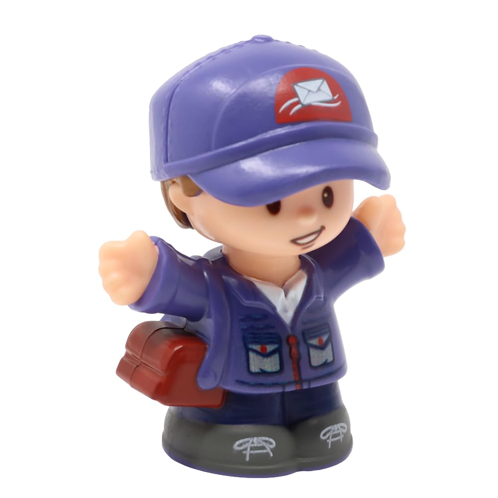 Fisher-Price Replacement Part for Little People Sending Letters Mail Truck - DRL16 ~ Replacement Mail Carrier Figure Ethan