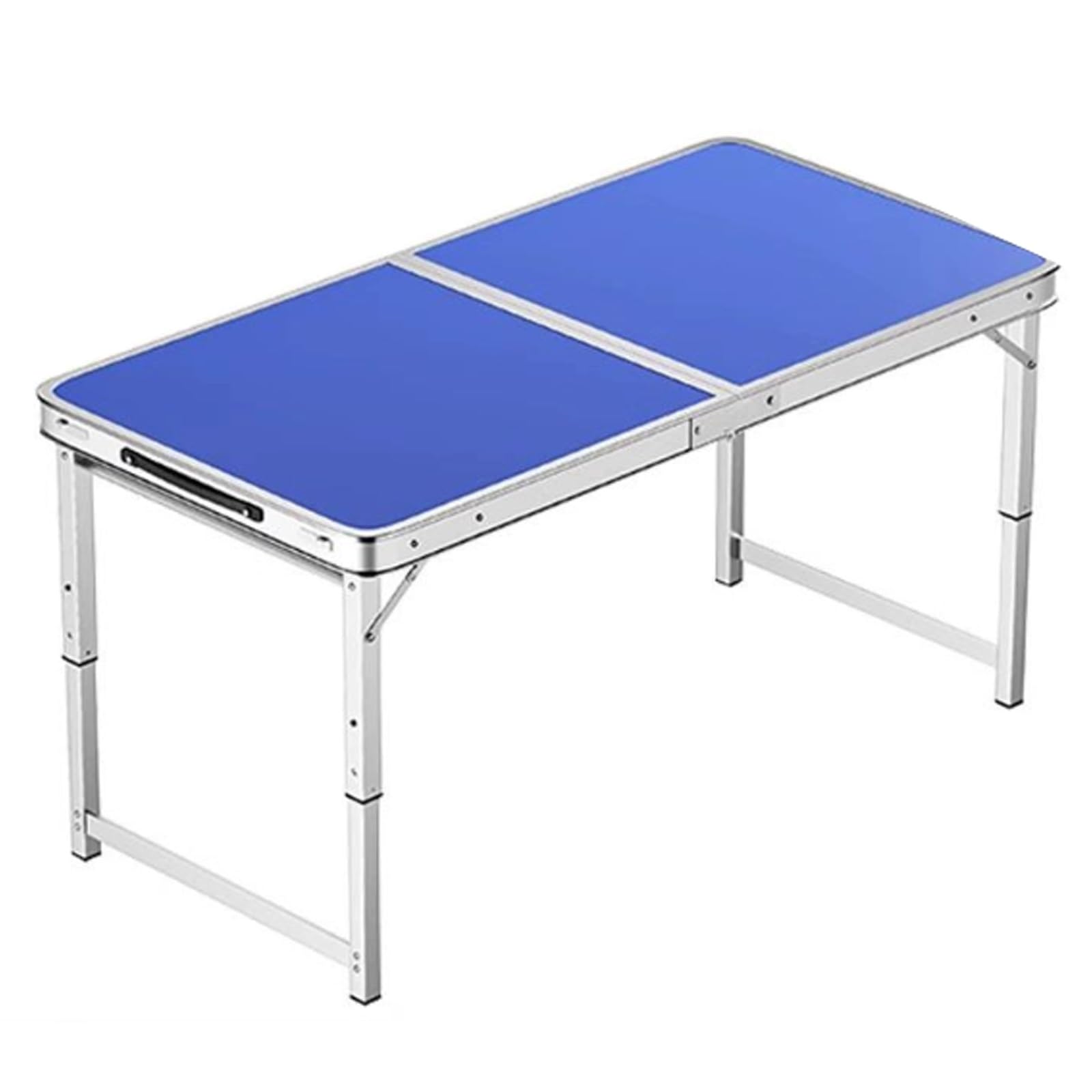 Mesa de catering plegable portátil blanca para exteriores, para camping, bufé, cocina, uso en bodas y restaurantes (80 x 50 cm)