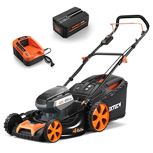 FUXTEC 40V Akku Rasenmäher Set E146C 46cm Lithium Batterie mit...