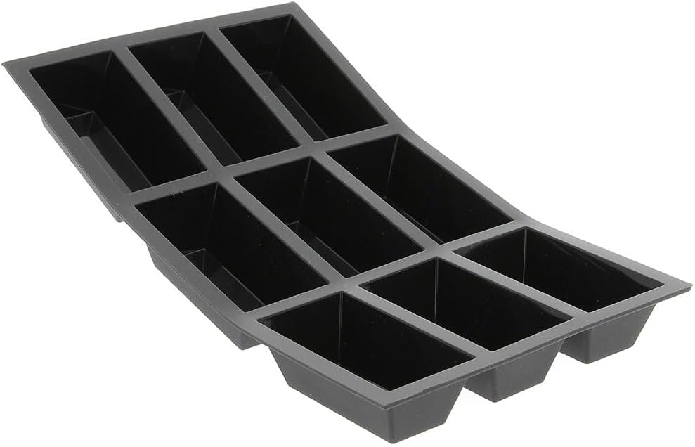 De Buyer 1976.01 Moul ' Flex Silicone Baking Mould - 9 Rectangular Cakes
