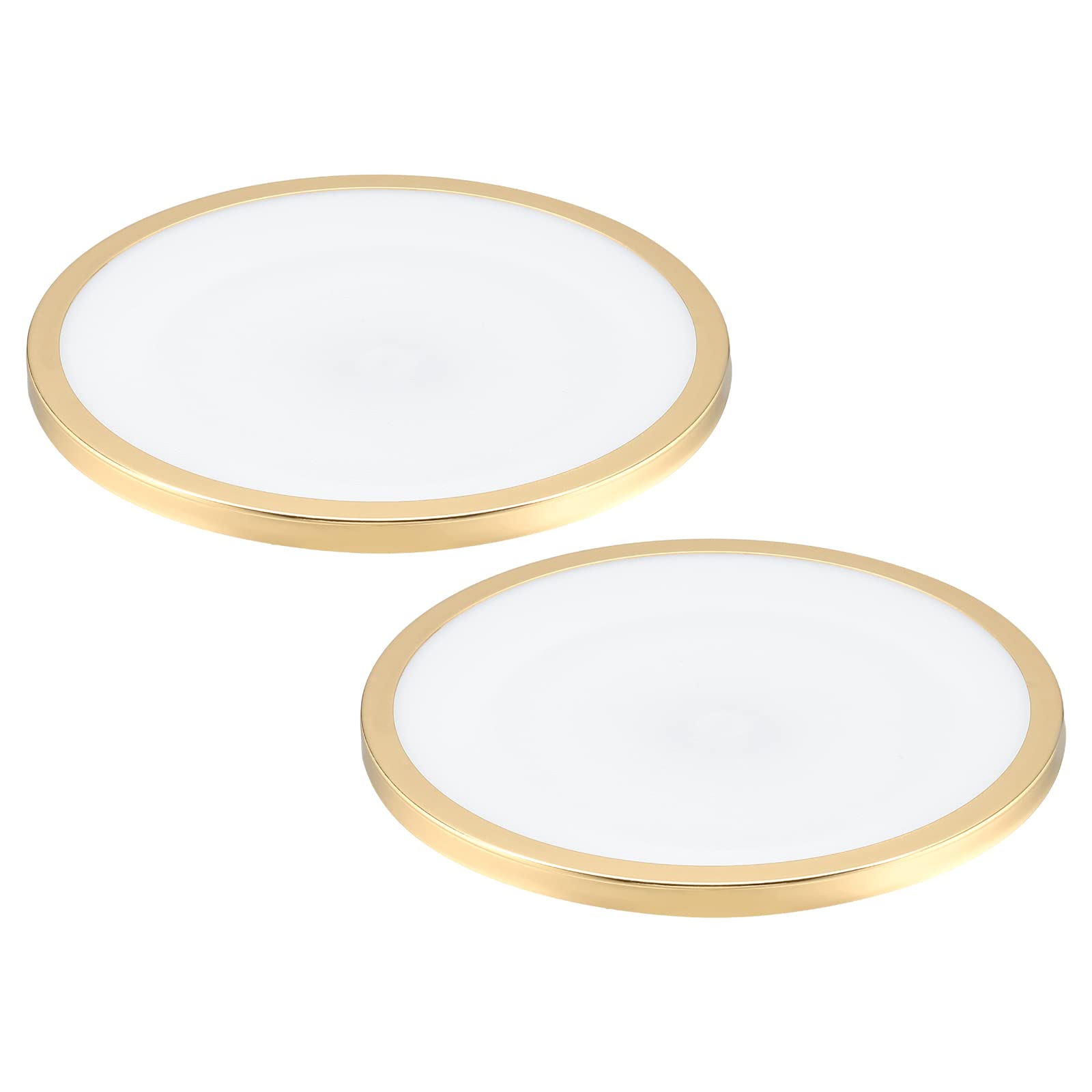 PATIKIL 5.9 Inch Inner Dia. Lampshade Diffuser, 2 Pieces Dustproof Dust Protection Cover Acrylic Board for Barrel Lamp Shade