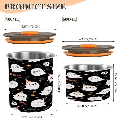 Envase Hermético de Acero Inoxidable para Café 30oz miniatura 2