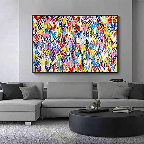 愛の心をキャンバスに