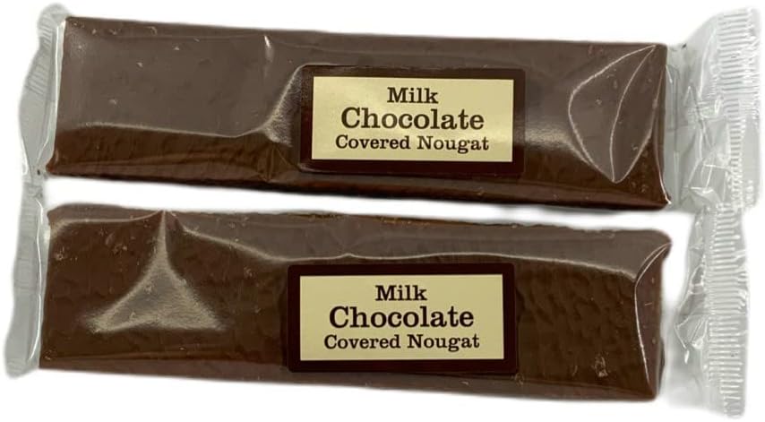 Chocolate covered Nougat Bars 2 x150g