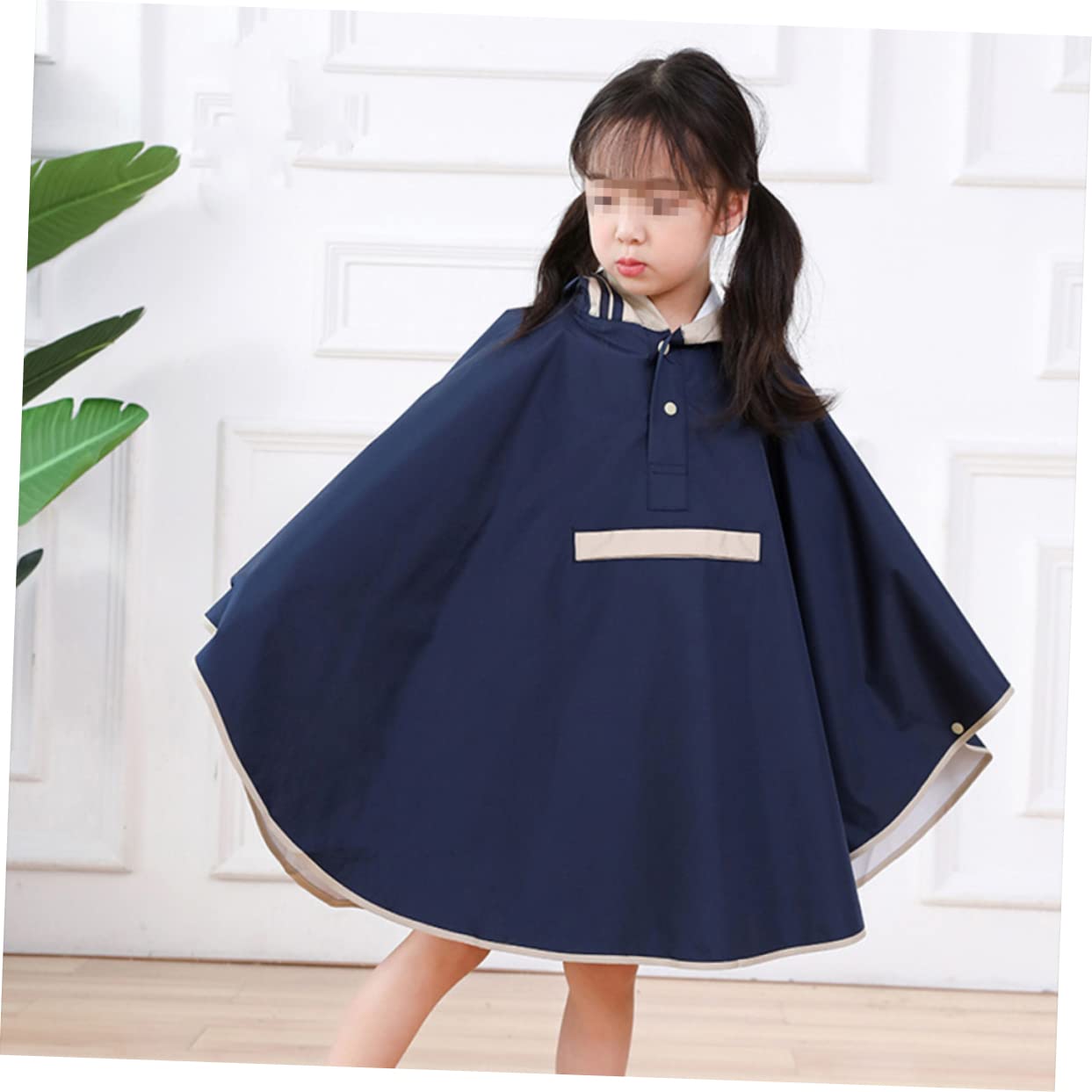 VALICLUD Impermeabile Poncho Mantello Bambina Con Cappuccio