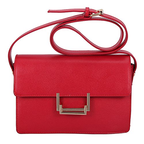 Mini paquet-H sac à bandoulière aux finitions géométriques