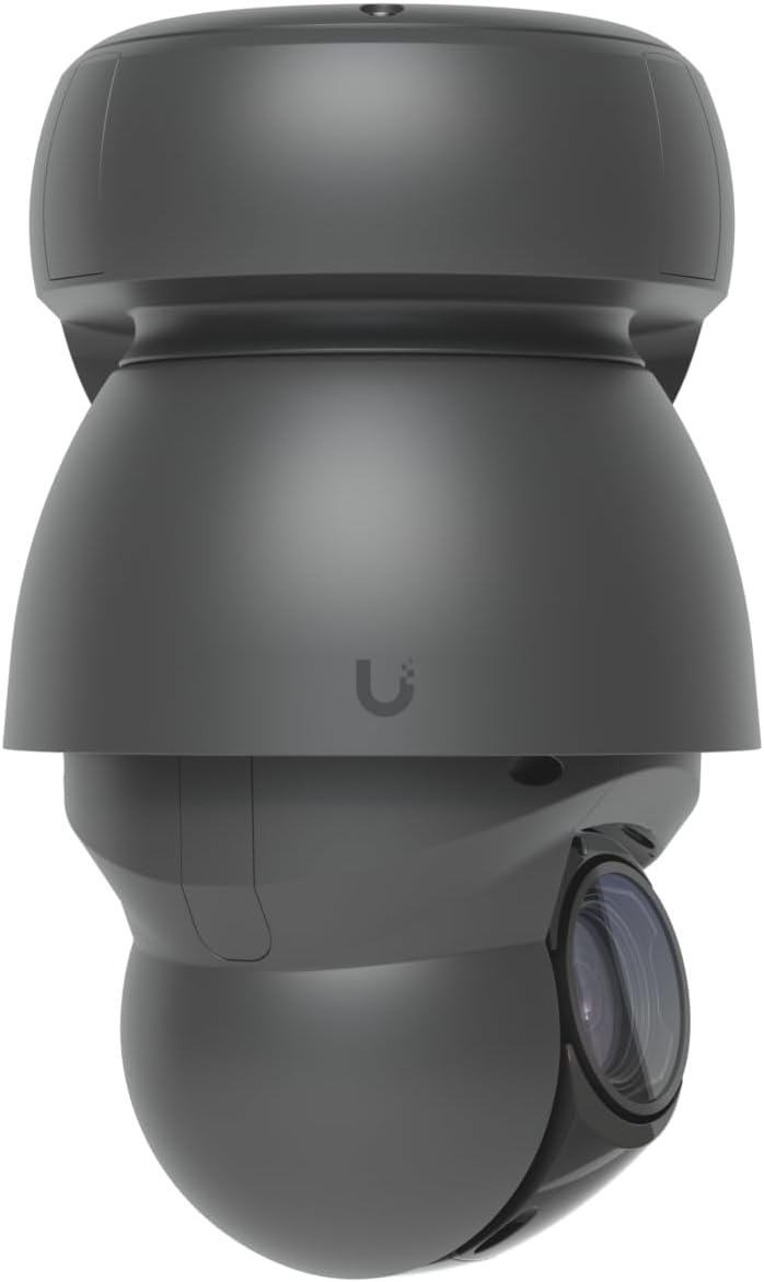 Ubiquiti UVC-AI-PTZ 8 Megapixel Outdoor 4K Network Camera - Color - Black