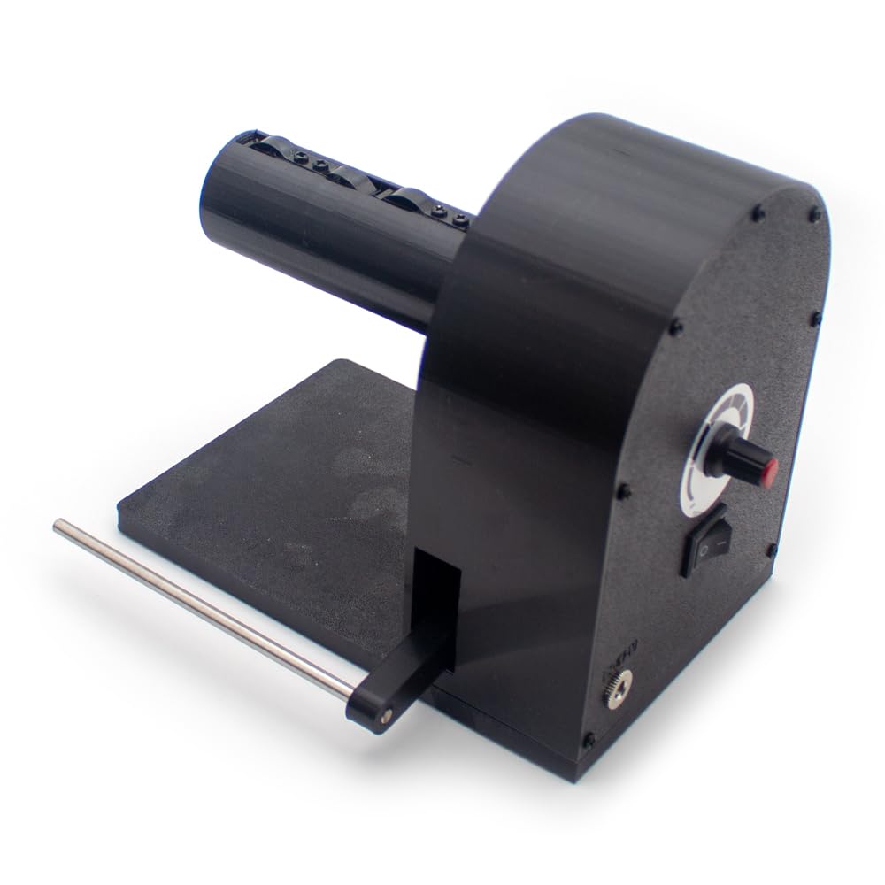 Mini Avvolgitore Elettrico per Etichette, Macchina per Riavvolgimento Automatico di Micro Codici a Barre Etichette per Codici a Barre Adesivi Etichette Lavabili