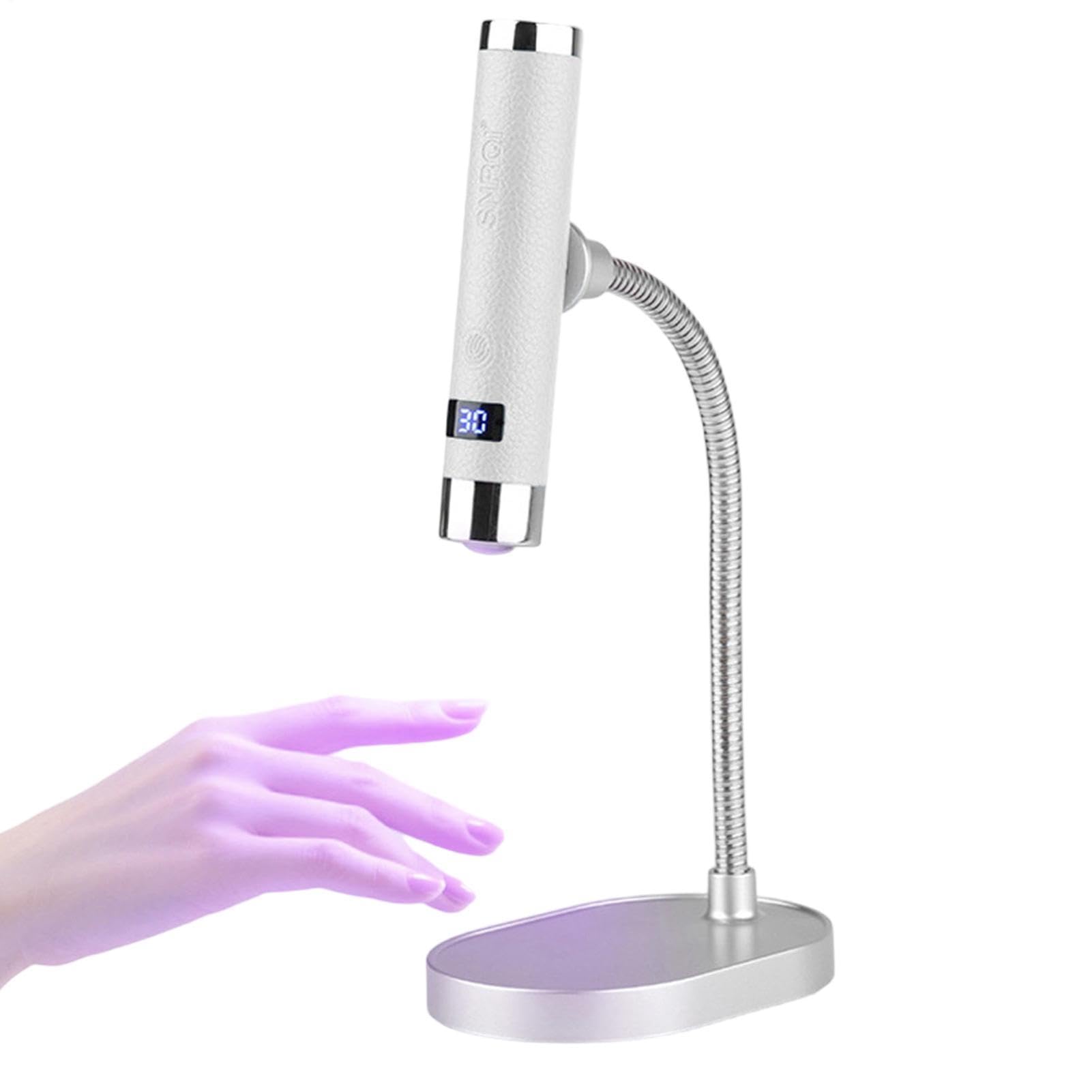 Lampe à Ongles UV LED Séchoir Rechargeable Sans Fil Avec Écran LED