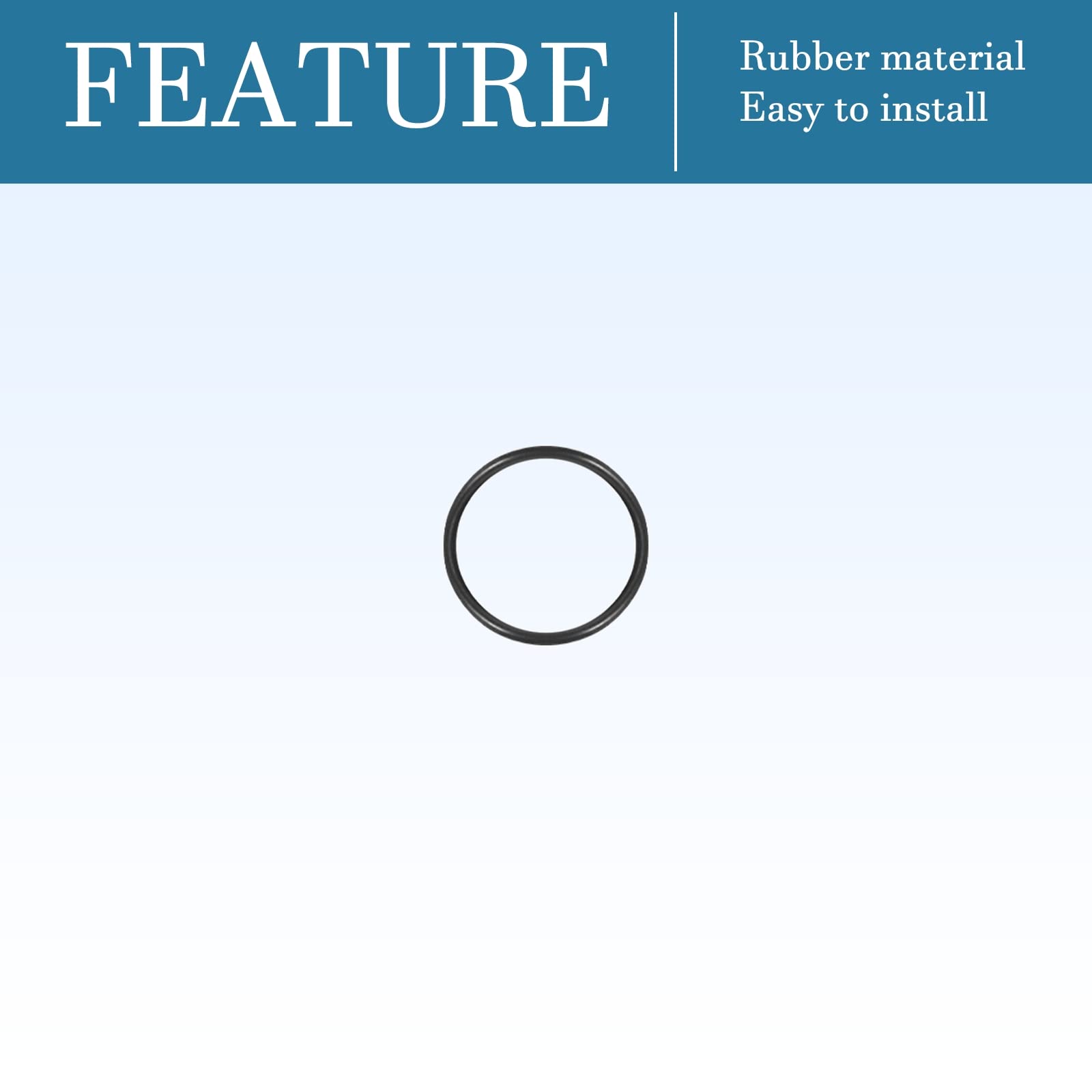 O-Ring In Gomma Nitrile 12x8x2mm - 10 Pezzi Per Riparazioni Idrauliche, Nero - Foto 11