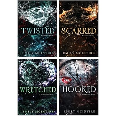 Never After Series 4 Books Collection Set By Emily McIntire(Wretched, Scarred, Hooked, Twisted) Paperback February 24, 2023