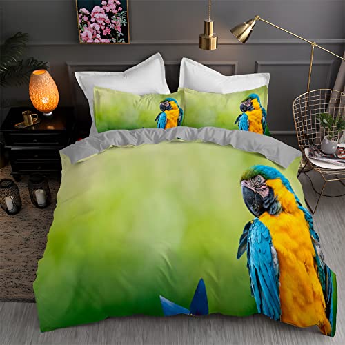 LLSZAHD Mikrofaser Bettwäsche Set 155x220 Cm - Windhund Design Mit Reißverschluss