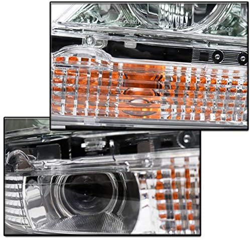 Chrome Replacement Headlights Headlamps For 1999-2003 Lexus RX300