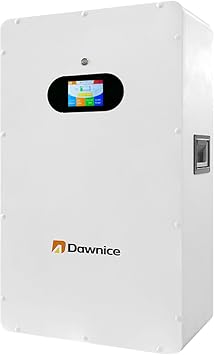 5kWh Solar Battery 51.2V 100Ah LifePO4 Lithium Solar Batteries Storage Pack Wall-Mounted Grade A Battery Cells 16S1P Built in 100A BMS Bluetooth Wireless Home Battery Backup Camping RV