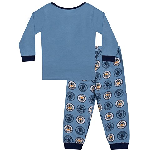Manchester City FC Official Soccer Gift Boys Kids Baby Pajamas2