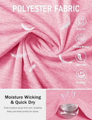 MAGCOMSEN Men's Workout Shirts Short Sleeve Tees Quick Dry Moisture Wicking Athletic Gym Running Crewneck T-Shirt3