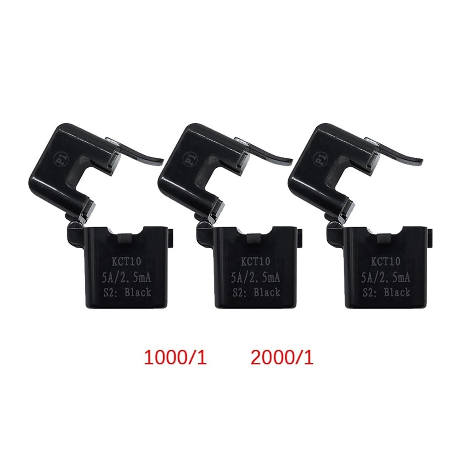 Sensor de transformador de corriente de núcleo dividido micro, apertura de salida mA, 10mm, 5A, 10A, 20A, 30A, 40A, 50A(3PCS 20A 20mA)