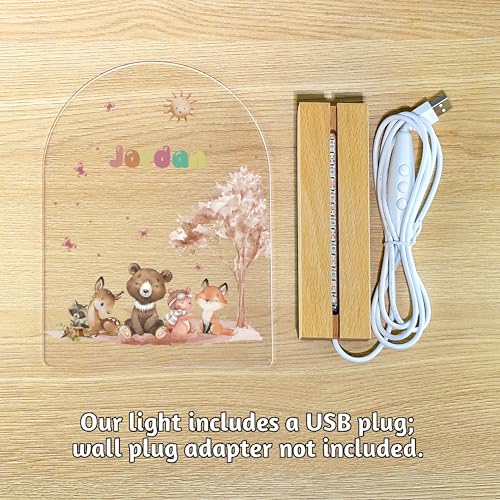 Lámpara de noche LED personalizada para niños miniatura 5