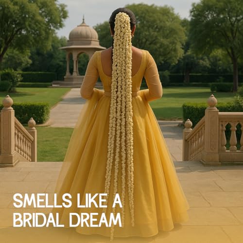 Image of Rivona Wedding Flowers Body Mist | Indian Floral Body Spray for Women | Jasmine, Tuberose & Sandalwood | Long Lasting, Skin-Friendly Fragrance | 200ml