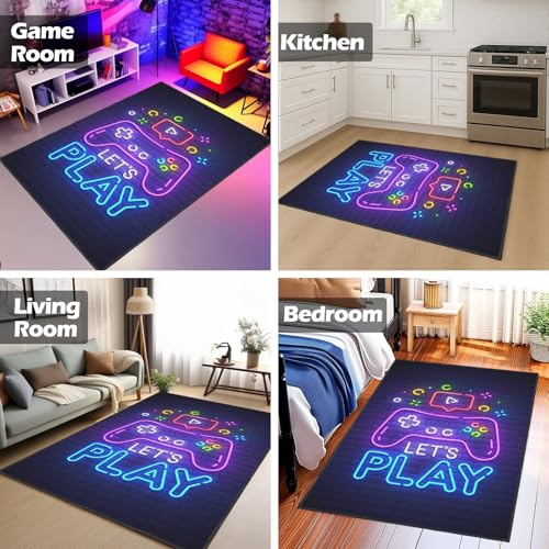 Tapete gamer Osimiccp 150x90 cm antideslizante miniatura 5