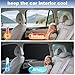 KOCZIL Car Window Shades - 4 Pack Magnetic Car Window Covers for 100% Privacy & UV Protection, Reduce Interior Heat - Easy to Install Side Window Sun Shade for Napping, Camping, Traveling