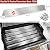 GasSaf 7539 for Weber Genesis Flavorizer Bars 24.5", SUS304 Bars for Genesis 300 Grill Parts, E-310 E-320 S-310 S-320, EP/CEP 310 & 320 Gas Grills(Side-Knob 2007-2010), Heat Plates for Weber 7540