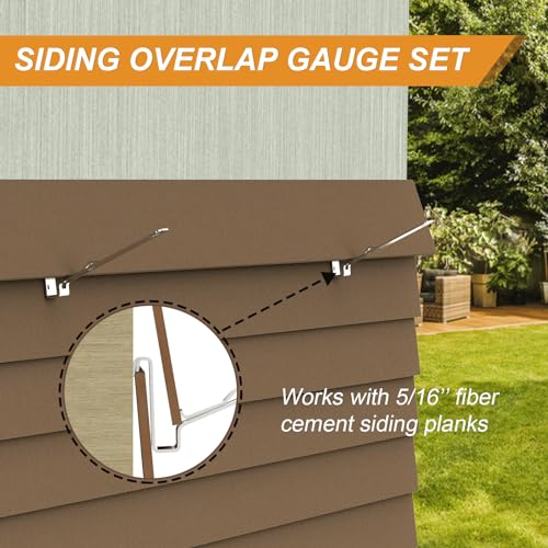 Holdly TY-14 5/16-Inch Thickness Fiber Cement Siding Overlap Gauge Set thumb #2