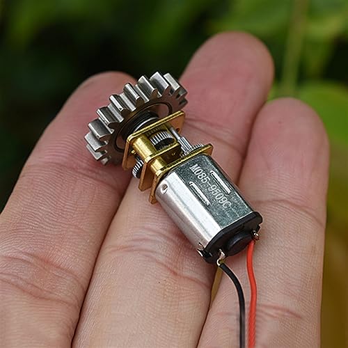 Motor de engranaje de metal completo N20 WouND de alta precision DC 12V y 192RPM
