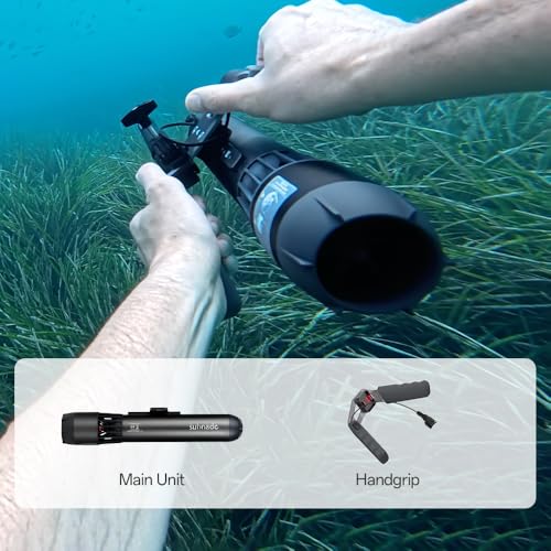 Image of Waydoo Subnado Underwater Scooter, Main Unit,Water Scooter for Adults&Kids, Underwater Scooter for Pool, Diving Snorkeling Sea Scooter Multiple
