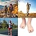 4pcs Toe Separators, Gel Correct Toes Toe Spacers with 2 Loops Breathable Hammertoes Straightener for Overlapping Toes Corrector Elastic Toe Aligners for Women Men