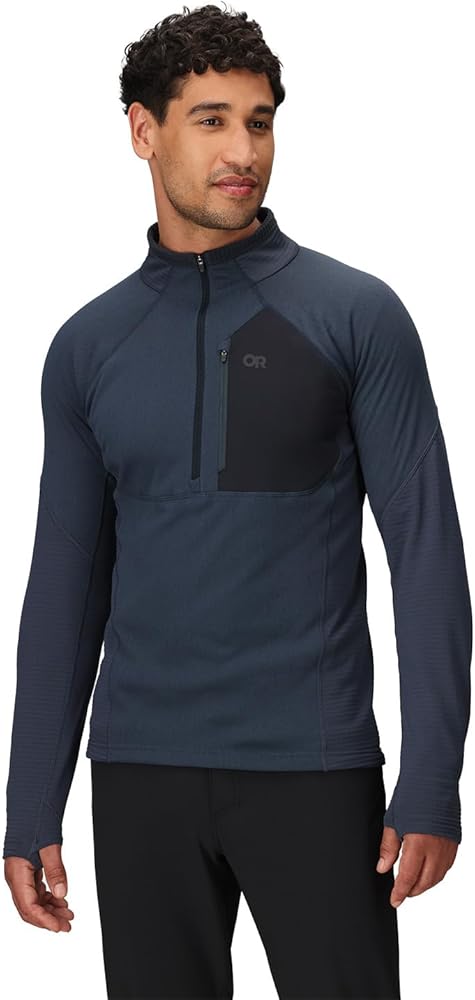 Outdoor Research Men's Deviator Fleece Half Zip | Temperature