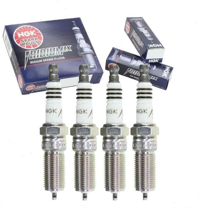 4 bujías NGK Iridium IX compatibles con Mazda 3 2.0L 2.3L 2.5L L4 2006-2013