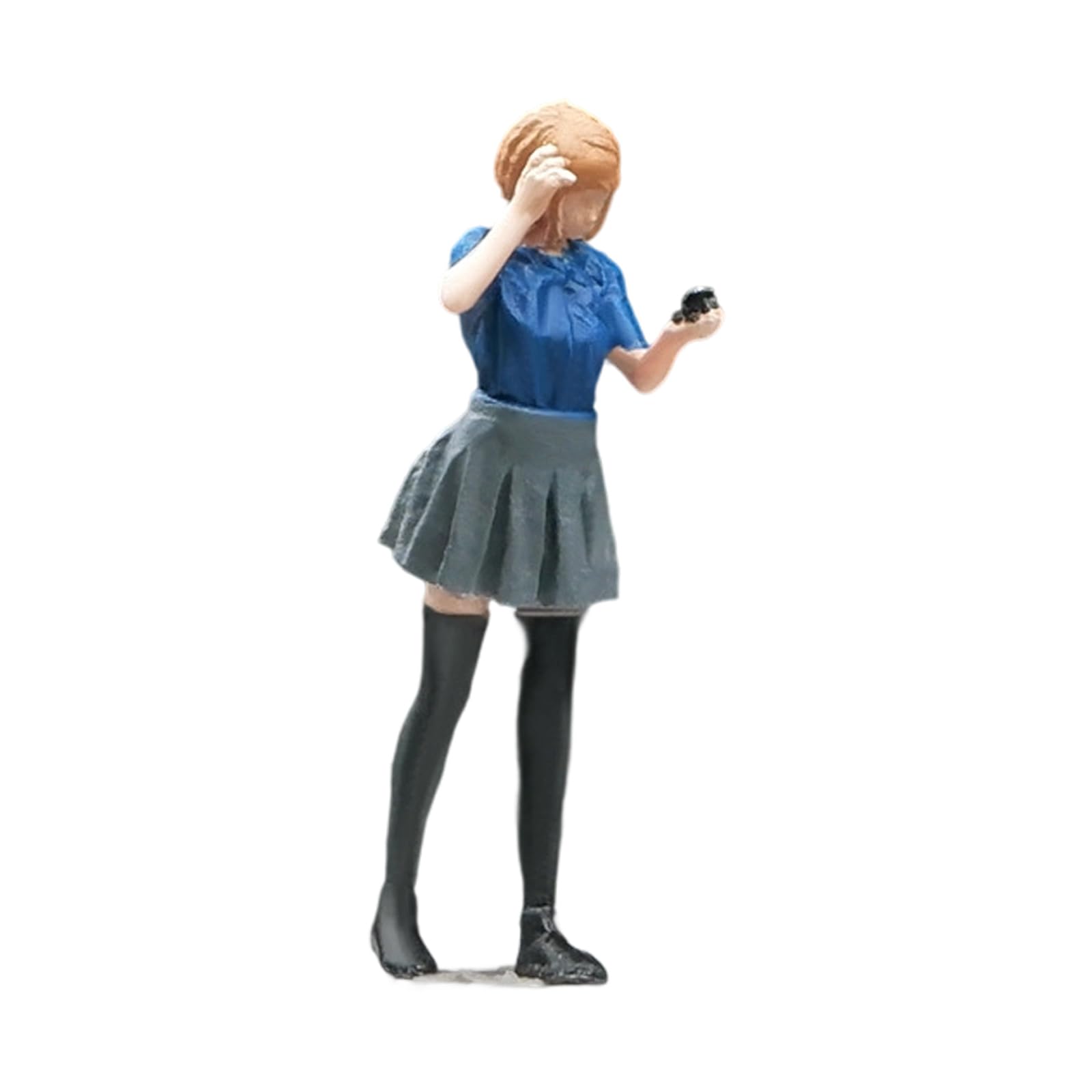 Sisyeuo Resins Tiny Figurines 1: 64 Scale Miniature People Model for Projects and Miniature Building Decoration Resins Figure Model for Dioramas