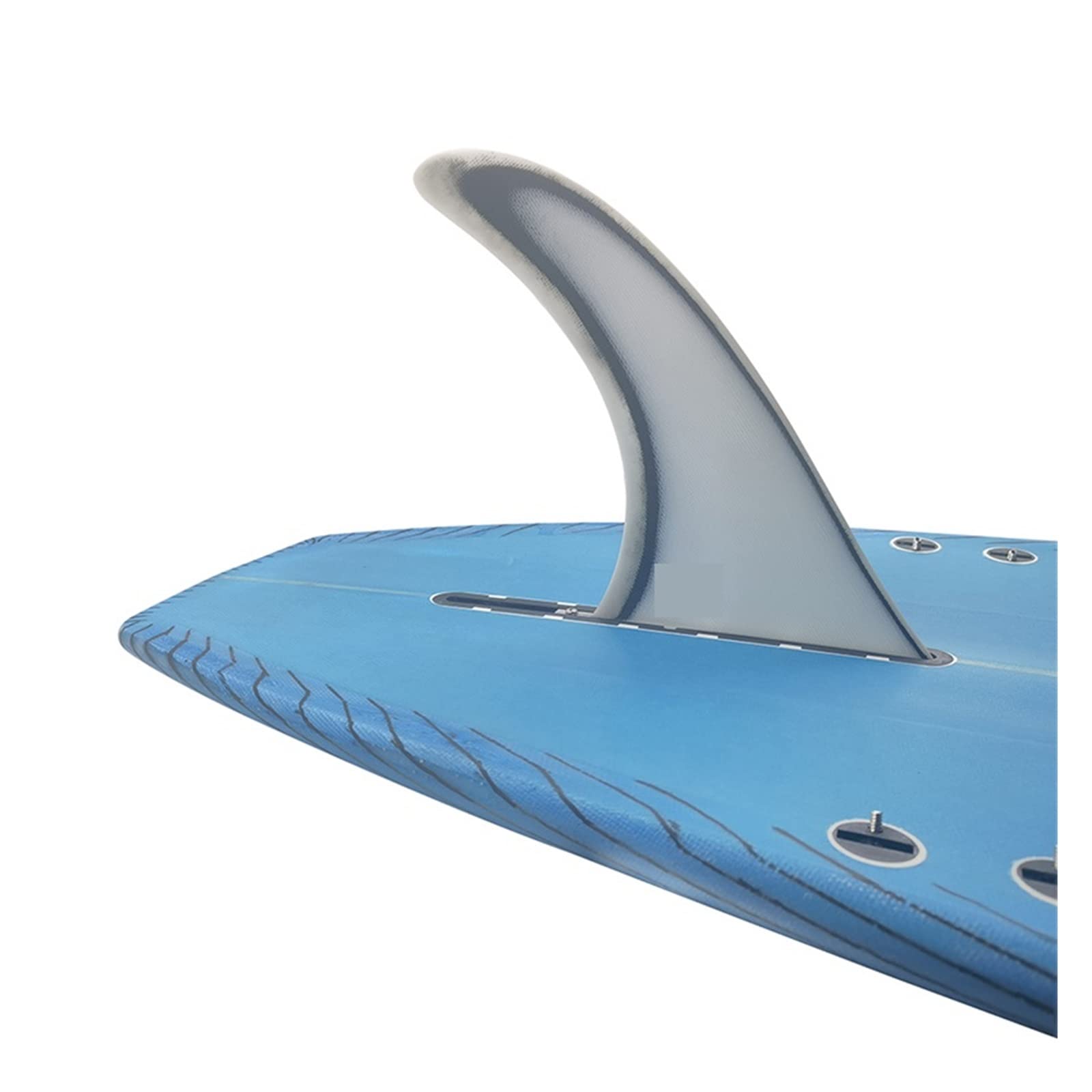 Płetwy do longboardu do deski surfingowej Pojedyncza płetwa 8 "9" Sup Fin Płetwa boczna do longboarda z włókna szklanego(With logo 8 inch)