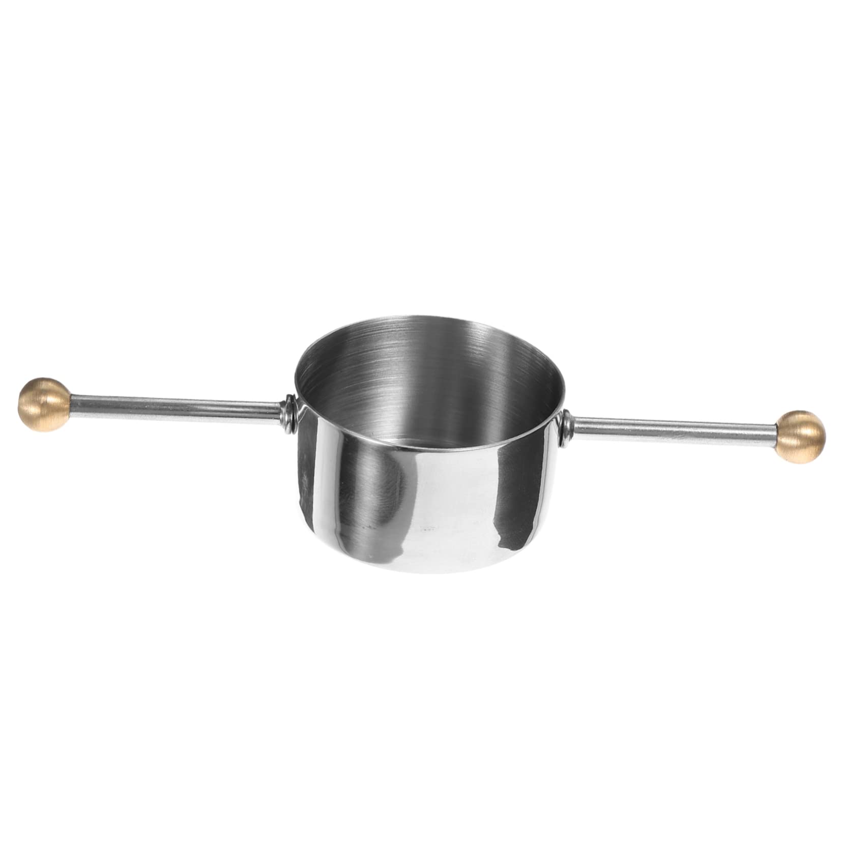 PRETYZOOM Cocktail Shaker Jigger Double Jigger Handle Measuring Cup Dispenser Cup Device Stainless Steel