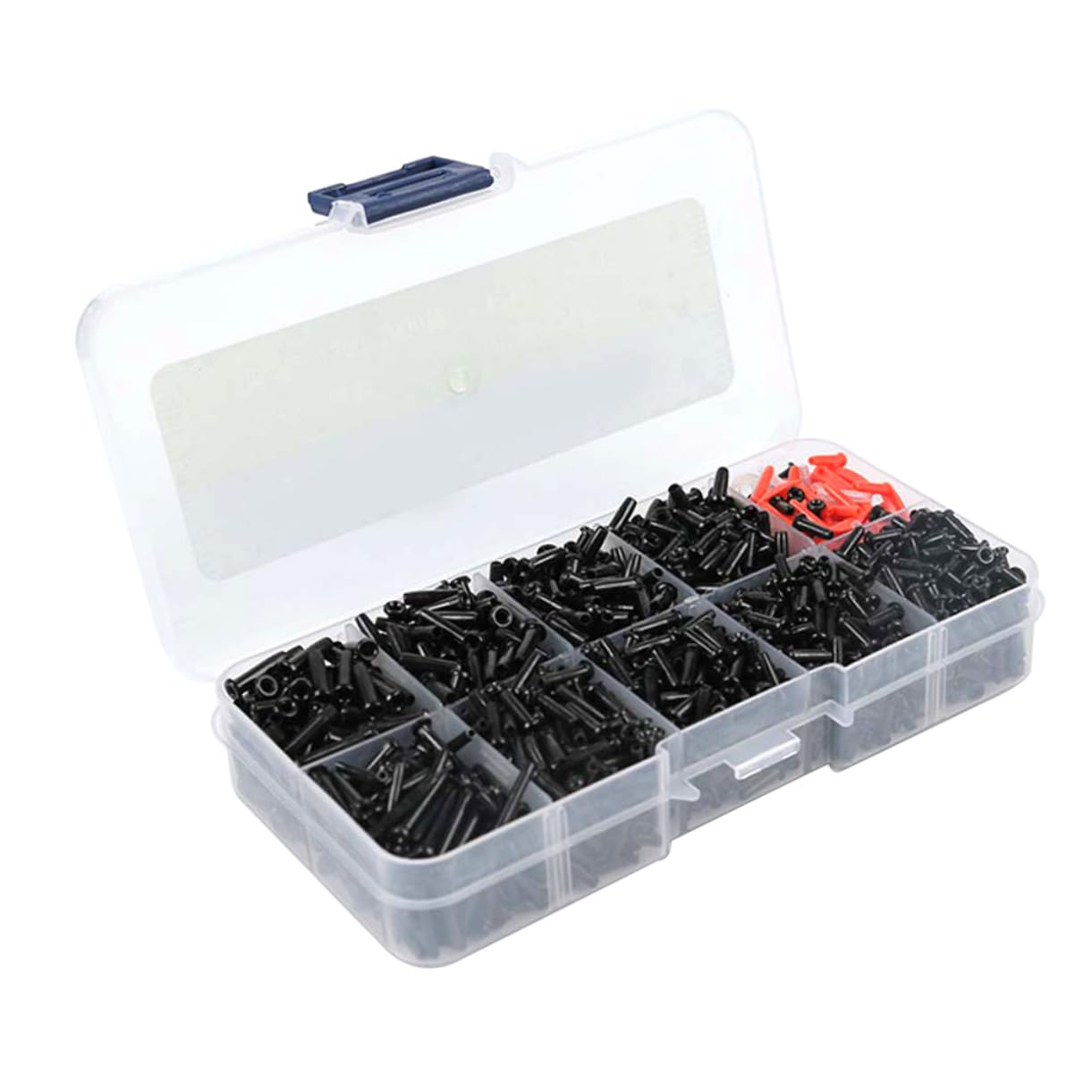 SUPVOX Badminton Racket Grommets Nylon String Protector Eyelets Standard Grommet Set for Racket Easy to Use