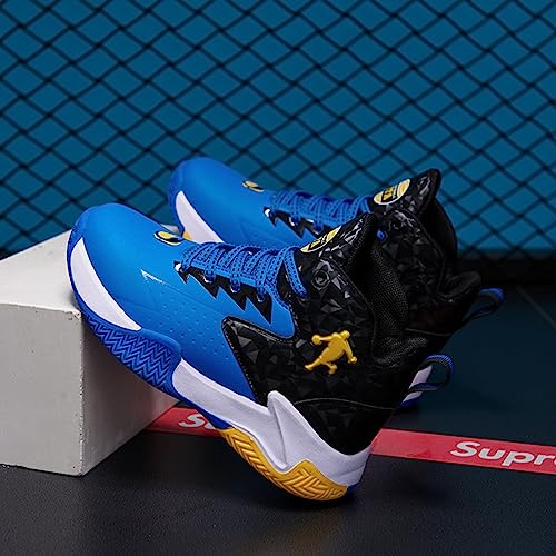 Fashion Anti-Slip wear-Resistant Lightweight Children's Sports Basketball Shoes4