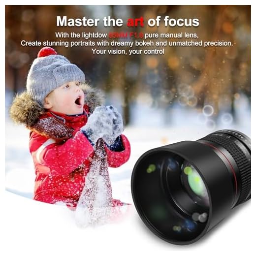 EF 85mm f/1.8 Manual Focus Portrait Lens
