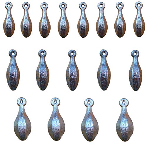 SOUTH BEND Bundle - Fishing Bank Sinkers Weights: 8-2 Ounce Bank Sinkers, 5-3 Ounce Bank Sinkers and 4-4 Ounce Bank Sinkers