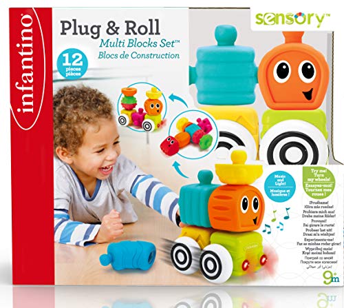 Infantino Plug n Roll Multi Block Set - Image 7