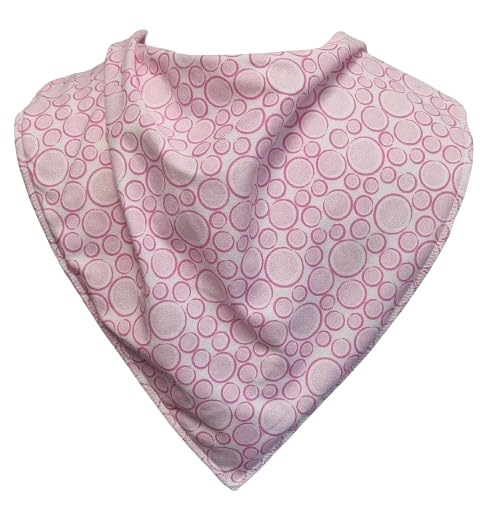 BibblePlus Dignity Bibs Teen/Adult Bandana Bib Clothing Protector - Size 3 (BUBBLES)