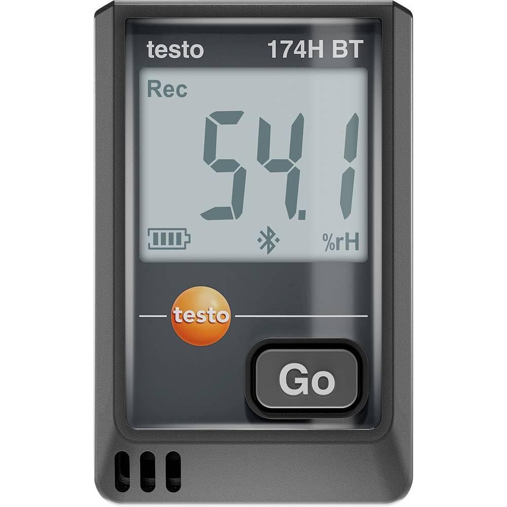 Testo 0572 1743 02 174 H BT Registrador de datos de temperatura de -20 a 70 °C 0 a 100