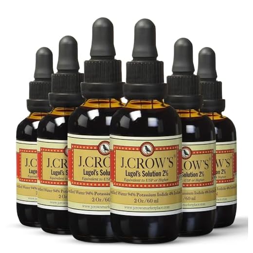 J.CROW'S Lugol's Iodine Solution