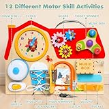 Zoom IMG-1 luvtoy wooden busy board 12 Zoom IMG-1 luvtoy wooden busy board 12