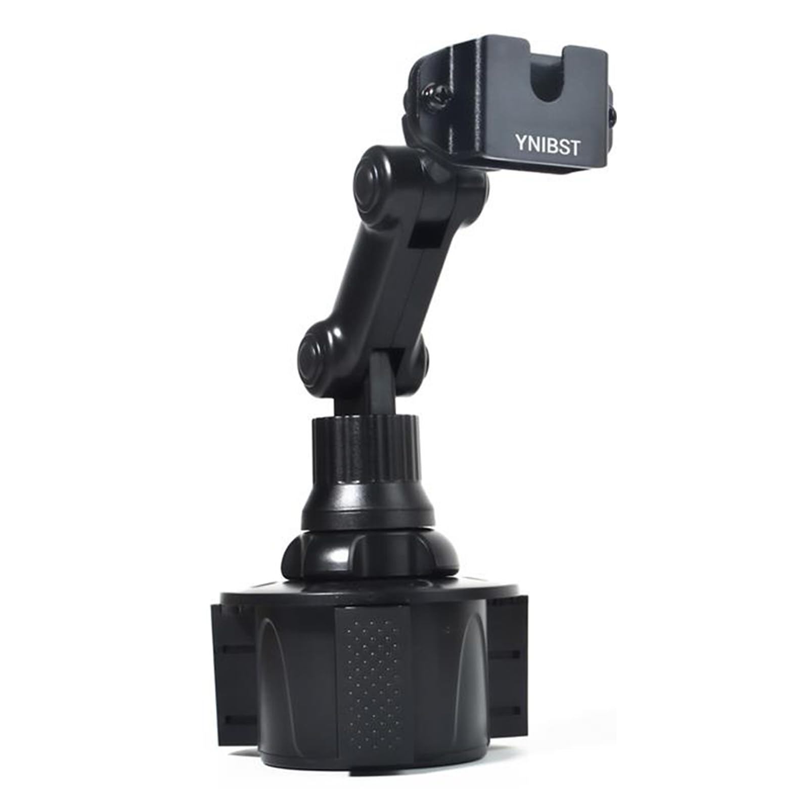 Support de Talkie Walkie pour Porte-Gobelets de Voiture, Porte Radio/Micro Radio avec bras de support à angle réglable, Compatible avec Motorola Kenwood Wouxon Baofeng Quansheng Midland Radio